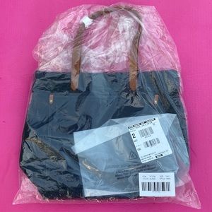 NWT Madewell Black Transport Tote - Medium